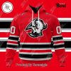 NHL Calgary Flames Special Colour Rush Design Hoodie