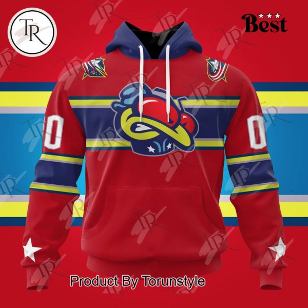 NHL Columbus Blue Jackets Special Colour Rush Design Hoodie