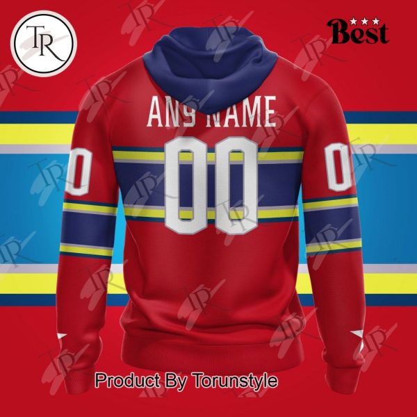 NHL Columbus Blue Jackets Special Colour Rush Design Hoodie