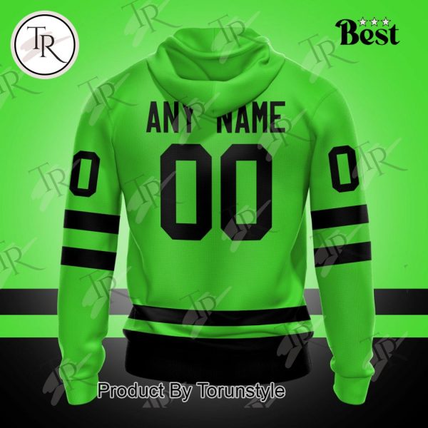 NHL Dallas Stars Special Colour Rush Design Hoodie