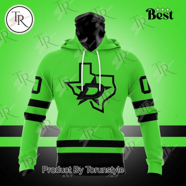 NHL Dallas Stars Special Colour Rush Design Hoodie