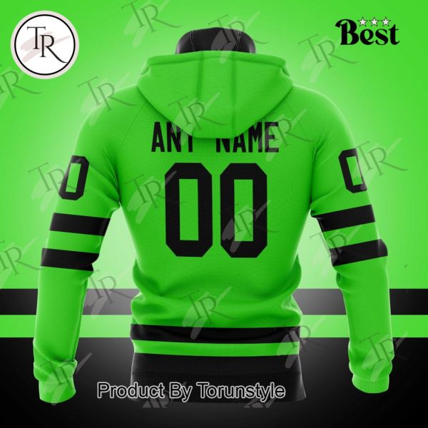 NHL Dallas Stars Special Colour Rush Design Hoodie