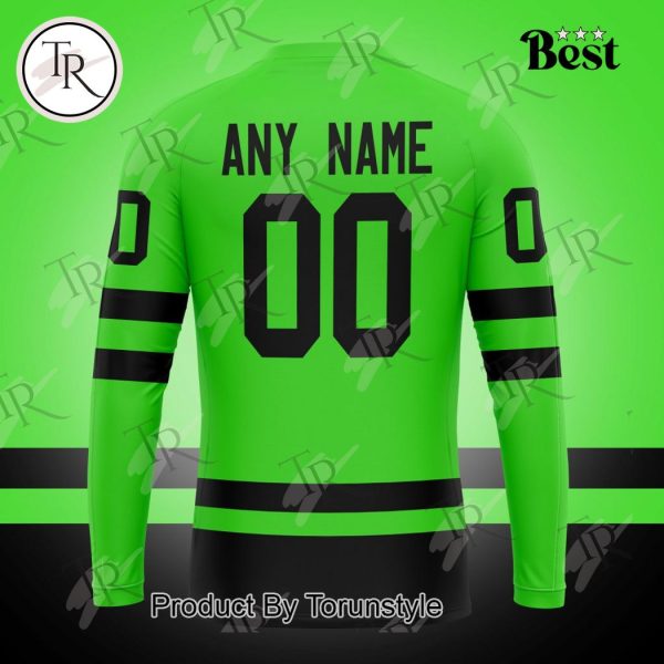 NHL Dallas Stars Special Colour Rush Design Hoodie