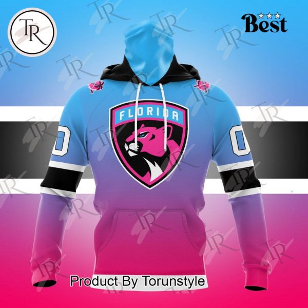 NHL Florida Panthers Special Colour Rush Design Hoodie