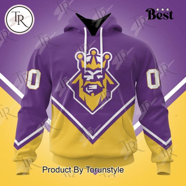 NHL Los Angeles Kings Special Colour Rush Design Hoodie