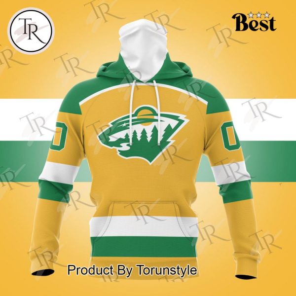 NHL Minnesota Wild Special Colour Rush Design Hoodie