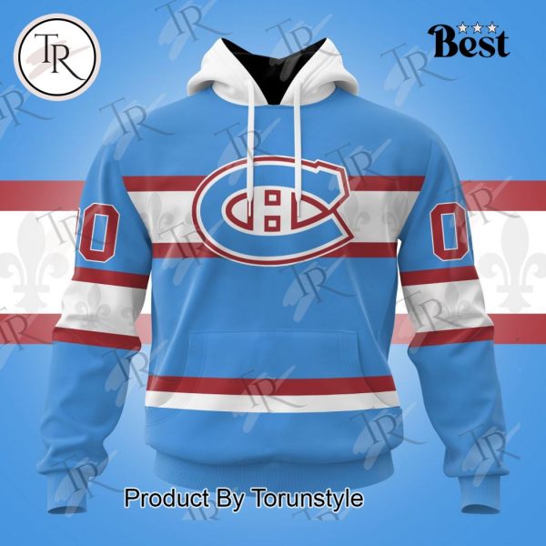 NHL Montreal Canadiens Special Colour Rush Design Hoodie