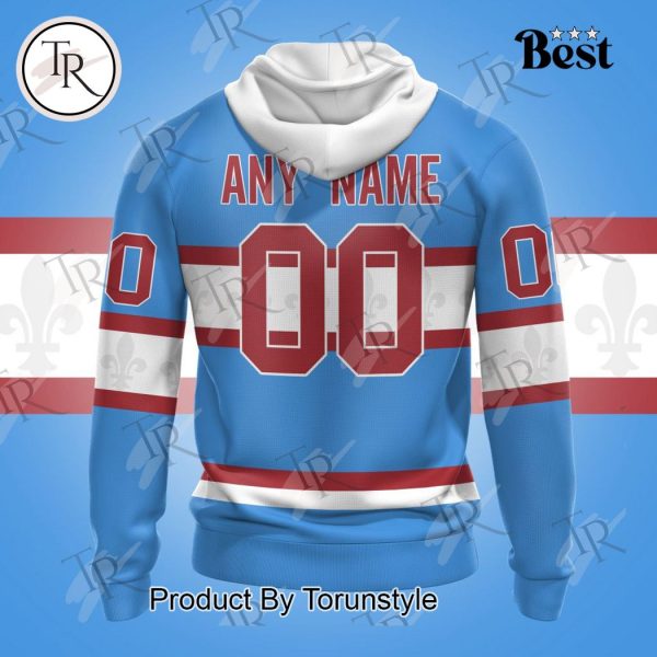 NHL Montreal Canadiens Special Colour Rush Design Hoodie