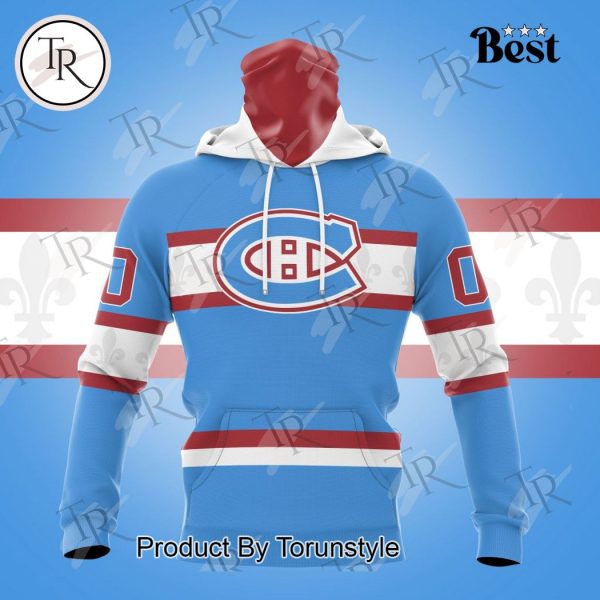 NHL Montreal Canadiens Special Colour Rush Design Hoodie