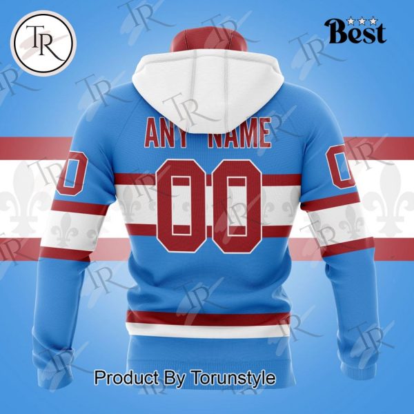 NHL Montreal Canadiens Special Colour Rush Design Hoodie