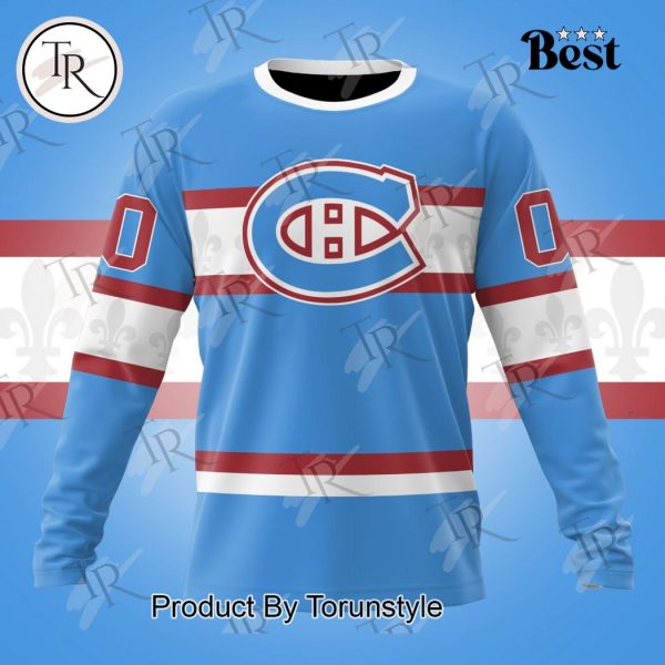 NHL Montreal Canadiens Special Colour Rush Design Hoodie