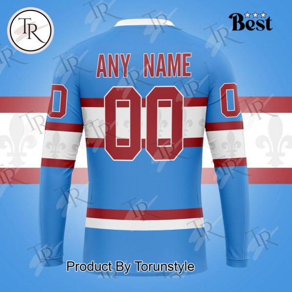 NHL Montreal Canadiens Special Colour Rush Design Hoodie