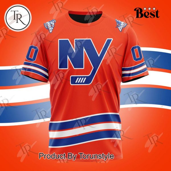 NHL New York Islanders Special Colour Rush Design Hoodie