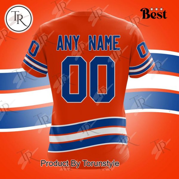 NHL New York Islanders Special Colour Rush Design Hoodie