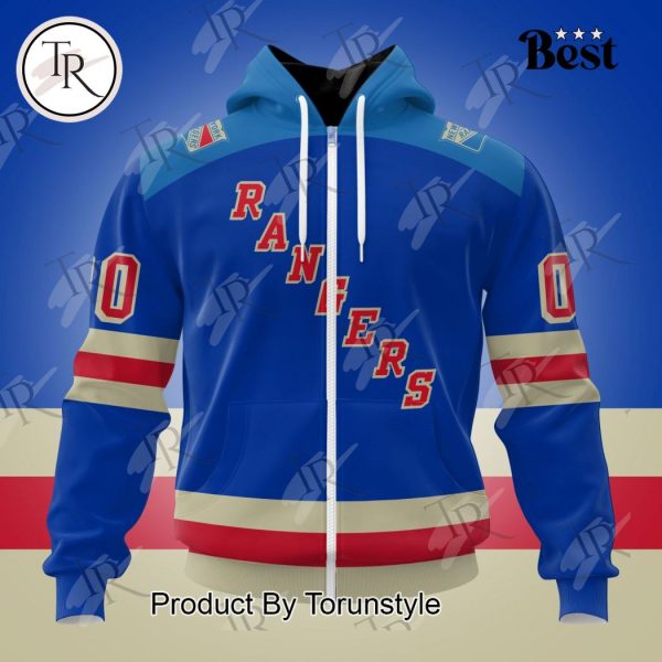 NHL New York Rangers Special Colour Rush Design Hoodie