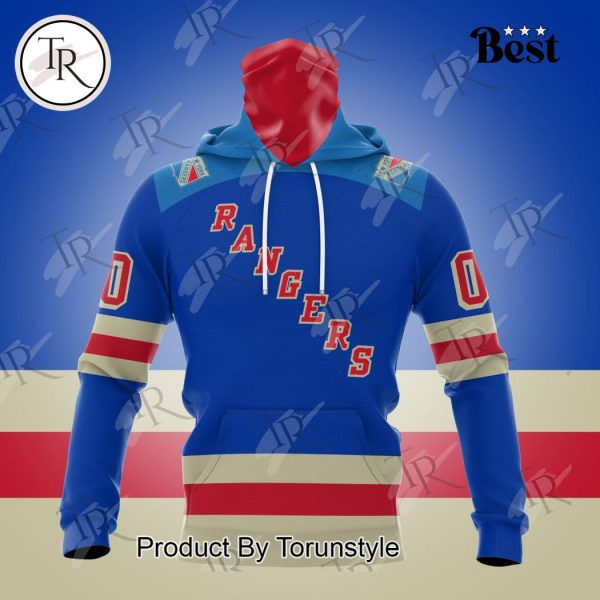 NHL New York Rangers Special Colour Rush Design Hoodie