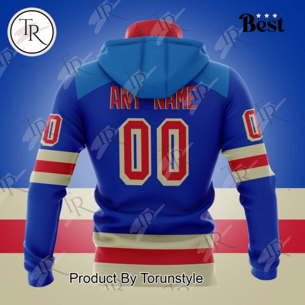 NHL New York Rangers Special Colour Rush Design Hoodie