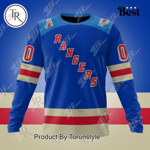 NHL New York Rangers Special Colour Rush Design Hoodie