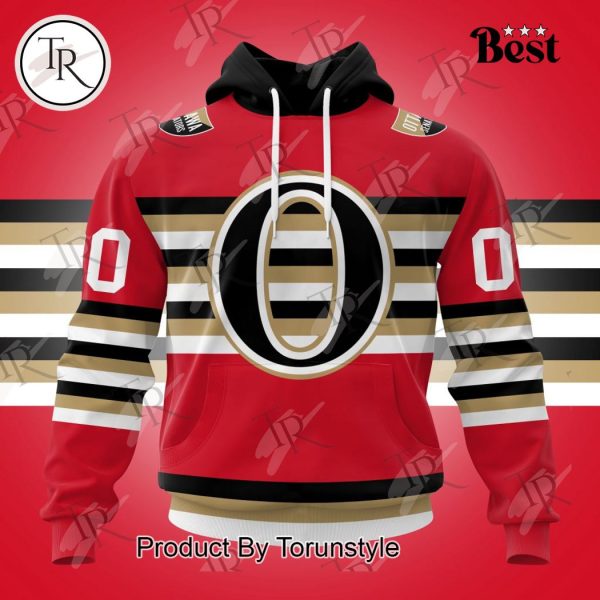 NHL Ottawa Senators Special Colour Rush Design Hoodie