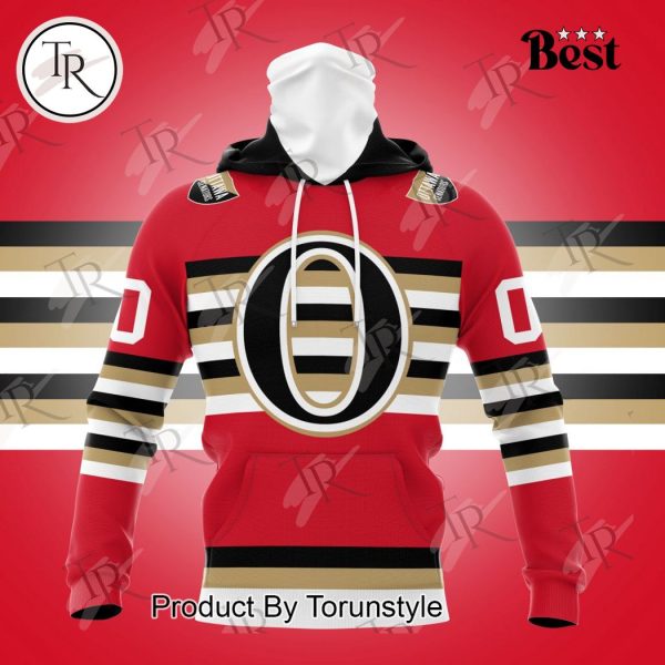 NHL Ottawa Senators Special Colour Rush Design Hoodie