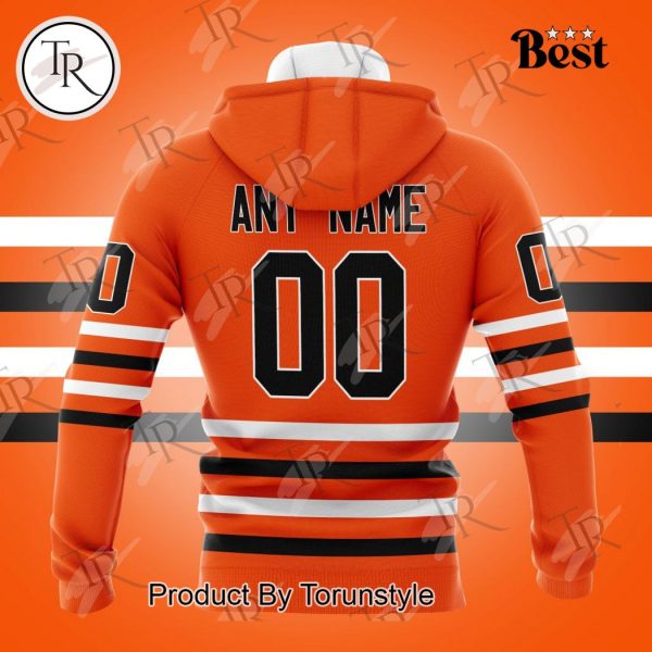 NHL Philadelphia Flyers Special Colour Rush Design Hoodie