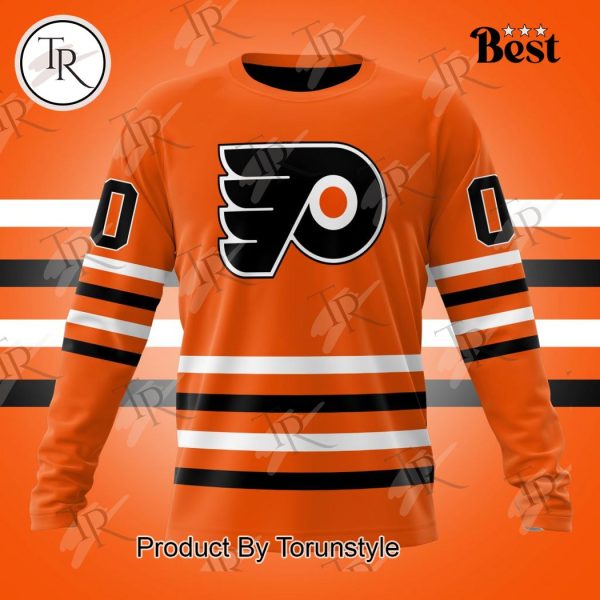 NHL Philadelphia Flyers Special Colour Rush Design Hoodie