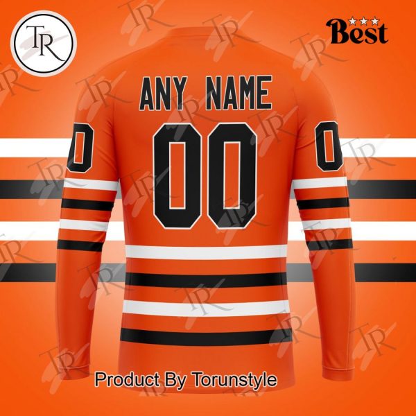 NHL Philadelphia Flyers Special Colour Rush Design Hoodie