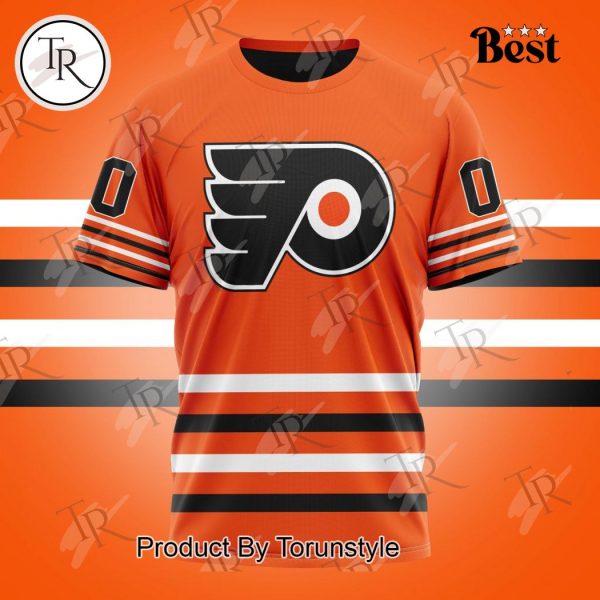 NHL Philadelphia Flyers Special Colour Rush Design Hoodie