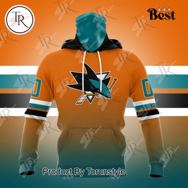 NHL San Jose Sharks Special Colour Rush Design Hoodie