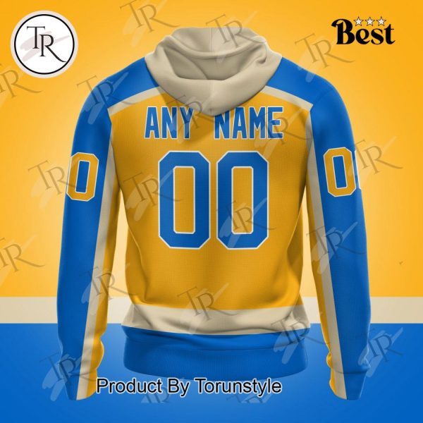 NHL St. Louis Blues Special Colour Rush Design Hoodie