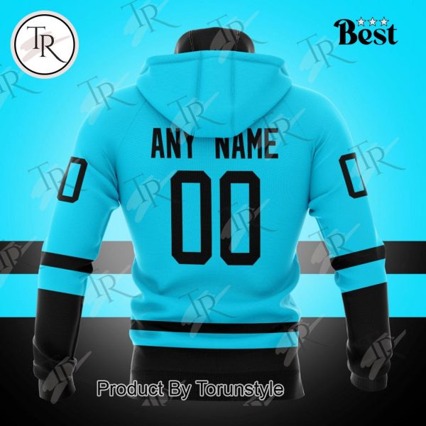 NHL Tampa Bay Lightning Special Colour Rush Design Hoodie