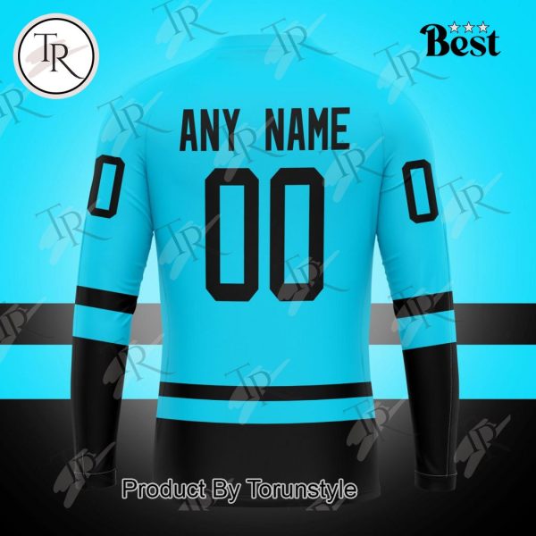 NHL Tampa Bay Lightning Special Colour Rush Design Hoodie