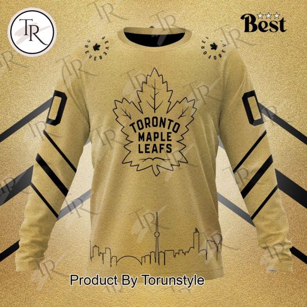 NHL Toronto Maple Leafs Special Colour Rush Design Hoodie