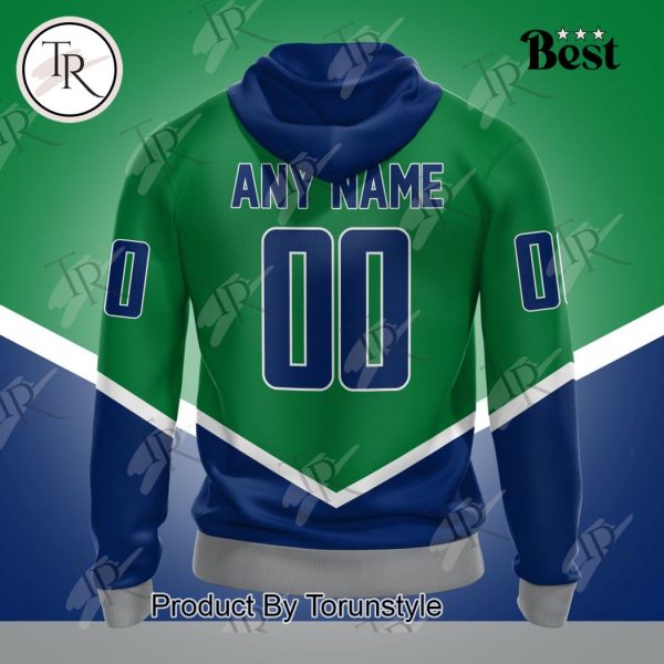 NHL Vancouver Canucks Special Colour Rush Design Hoodie