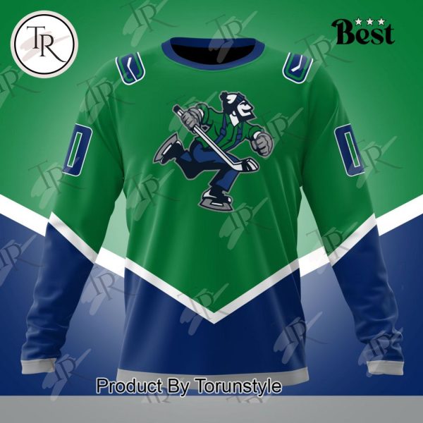 NHL Vancouver Canucks Special Colour Rush Design Hoodie