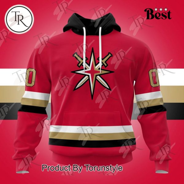 NHL Vegas Golden Knights Special Colour Rush Design Hoodie