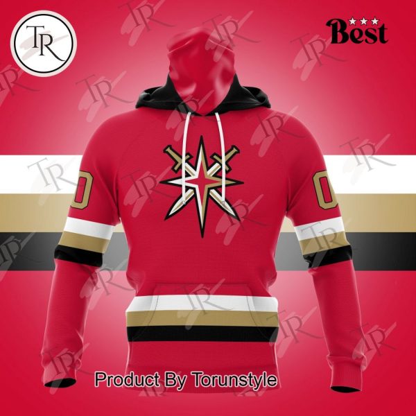 NHL Vegas Golden Knights Special Colour Rush Design Hoodie