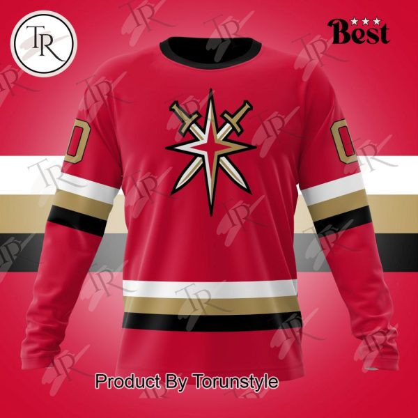 NHL Vegas Golden Knights Special Colour Rush Design Hoodie