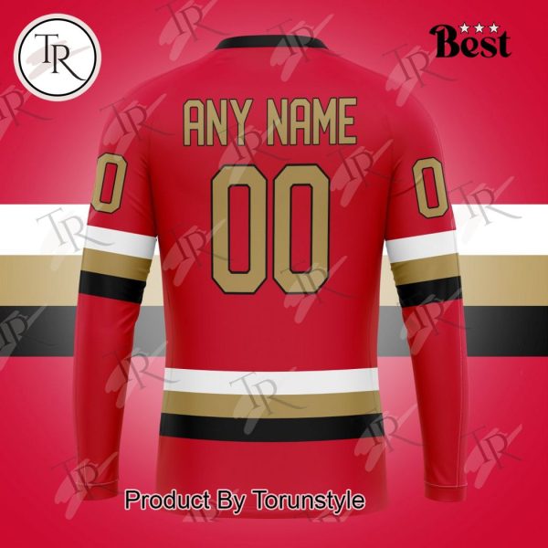 NHL Vegas Golden Knights Special Colour Rush Design Hoodie