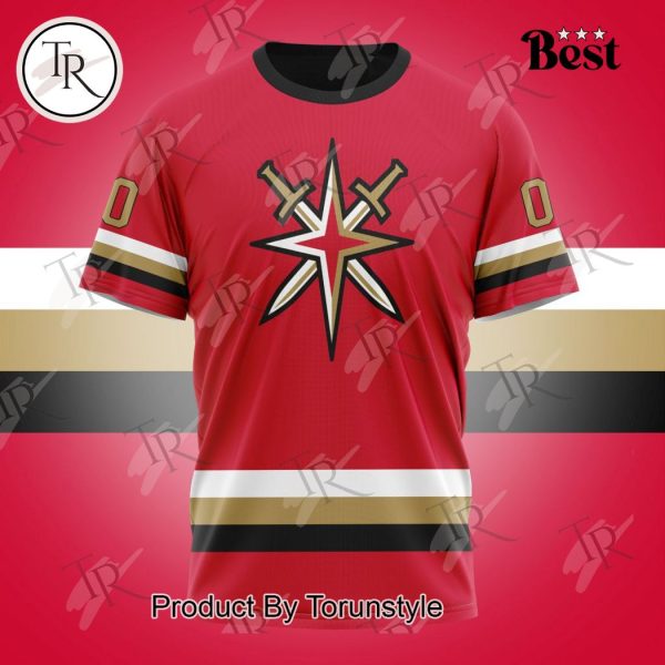 NHL Vegas Golden Knights Special Colour Rush Design Hoodie