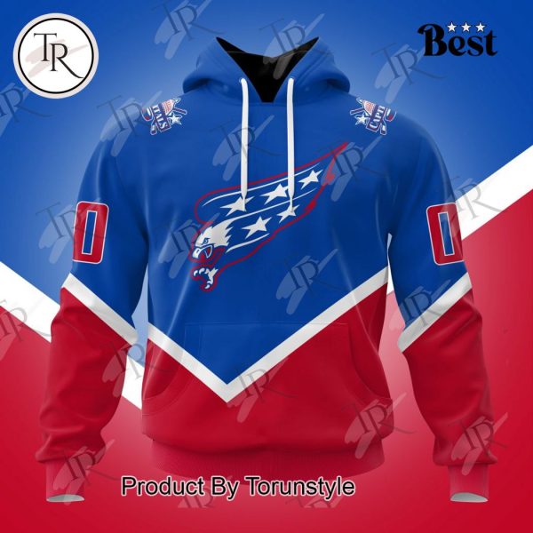 NHL Washington Capitals Special Colour Rush Design Hoodie