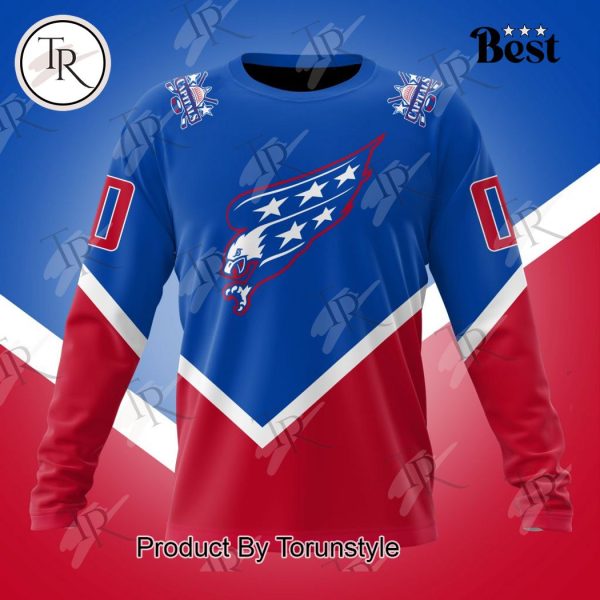 NHL Washington Capitals Special Colour Rush Design Hoodie