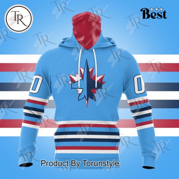 NHL Winnipeg Jets Special Colour Rush Design Hoodie