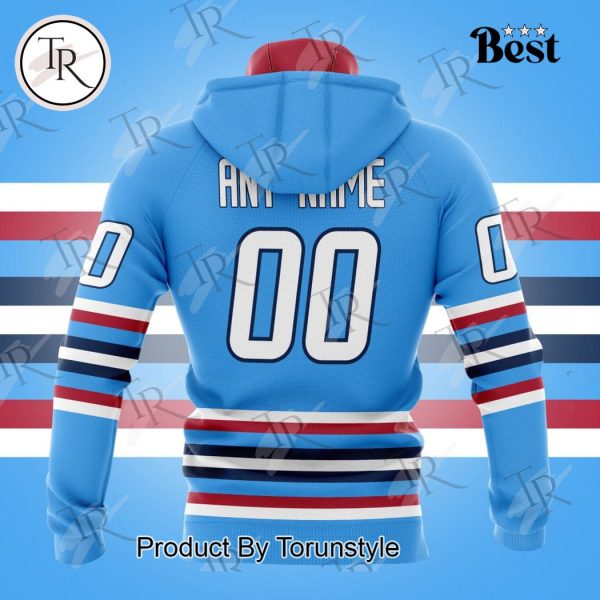 NHL Winnipeg Jets Special Colour Rush Design Hoodie