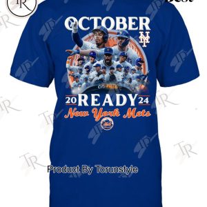 2024 October Ready New York Mets T-Shirt