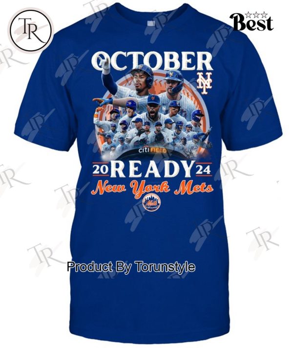 2024 October Ready New York Mets T-Shirt