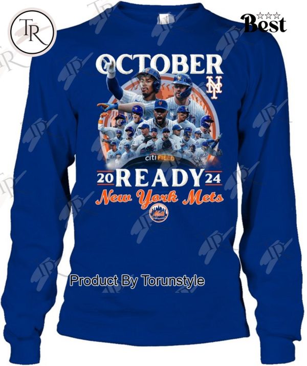 2024 October Ready New York Mets T-Shirt