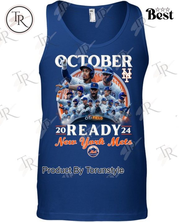 2024 October Ready New York Mets T-Shirt