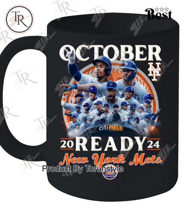 2024 October Ready New York Mets T-Shirt