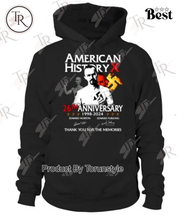 American History 26th Anniversary 1998-2024 Thank You For The Memories T-Shirt